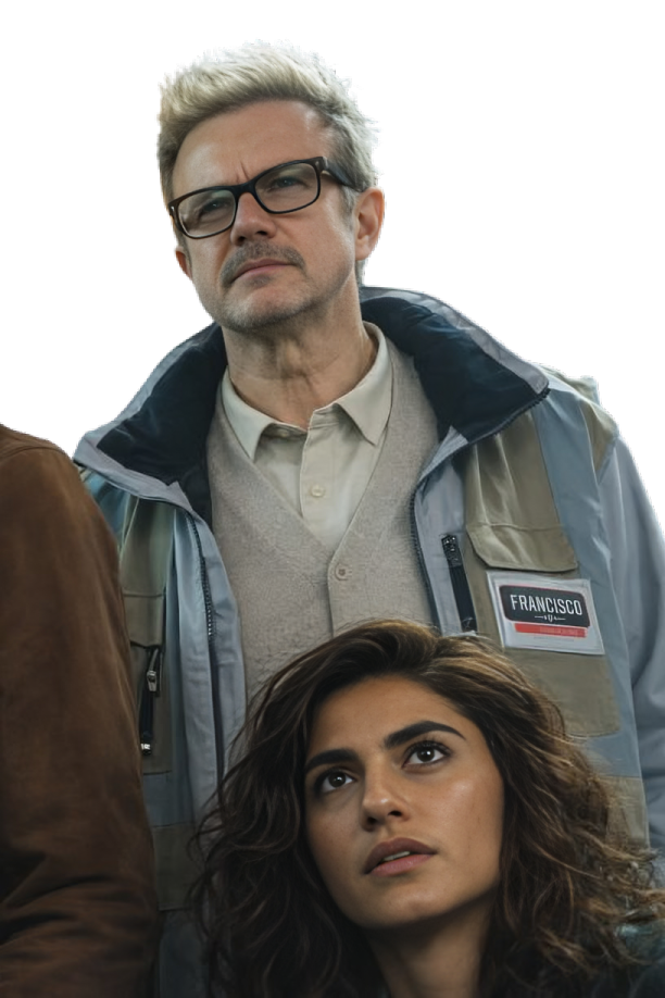 Berlin and Lady with Tristan Ulloa Jacket